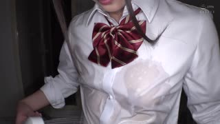 Her boyfriend cums too quick but this sex-loving girl wants more with jiggling tits