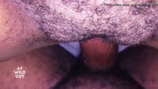 squirting pussy takes big black dick doggystyle