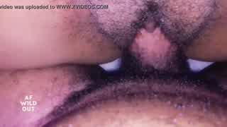 squirting pussy takes big black dick doggystyle