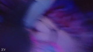 Blond amatérka v rybácích punčochách drcená doma