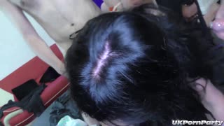 北欧文身骚货性爱俱乐部轮奸群P