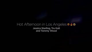 เจสสิก้า สตาร์ลิง ทรู เคท สาวบลอนด์นมโตโดนสามเส้าแรงๆ