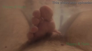 Happy Hans plongent action chaude salle bain GoPro