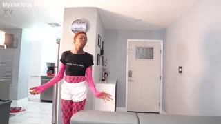 Alara Lamarr, Barbie, Charlie & Myster i svart trekant med stor svart kuk