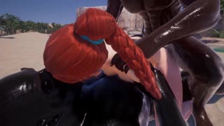 serenia endures raw interracial threesome dp and spitroast