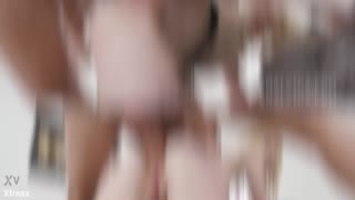 Basined & Sweetie Plum Tahan 5on1 Anal DP Gape Minum Kencing ATM Creampie Telan