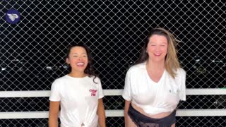 yo, catch Espuleta & Bella Mantovani in a hot lesbian quiz on Himeros Games Ep2 😘