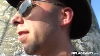 Amateur bitches had outdoor sex in high heels
