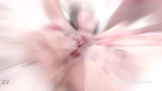 Λεπτομερές Μάθημα Τρία Όπου η Polly Pons Παίρνει 3 σε 1 Βαθιά Αναλ, Διπλή Διάτρηση, Χάσματα και Φατσιαλ Κάψιμο