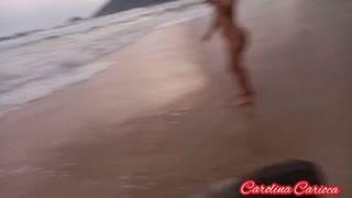 man, i totally fucked hard on that nudism beach, ya know!