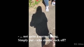 ki-sim sucking off a stranger on the street not fake