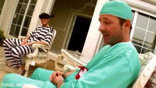 Jazmin Luna Gold with Ian Scott and David Perry in euro outdoor babe scene