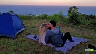 হলি স্মোকস, রিয়েল অ্যামেচার কাপলের রিস্কি আউটডোর ক্যাম্প ফাক!