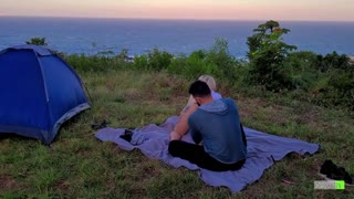 Holy Smokes, Real Amateur Couple's Risky Outdoor Camp Fuck!