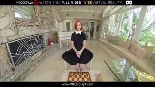 beth harmon from queen's gambit rides you cowgirl pov vr cosplay fuck chess parody