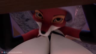 Maid Marian in animated furry hentai with intense creampie action
