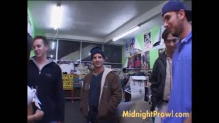 This naughty Asian babe dives into hardcore threesome action at the videoshop