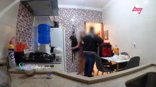 delivery man, did my milf tits and skin drive you insane for public cuckold sex?