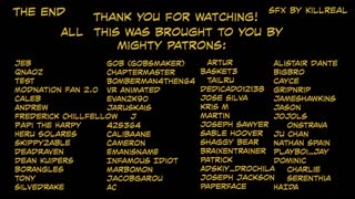 Furry Dragon Pussy Bred Internally With X-Ray Cumshot And Big Butt Anal