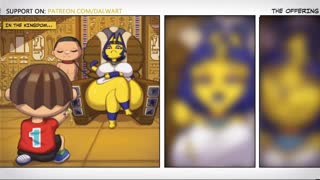 Furry Dragon Pussy Bred Internally With X-Ray Cumshot And Big Butt Anal