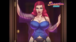 Tina's Redhead Milf Craves Huge Cock Thrusts in Summertime Saga Scenes