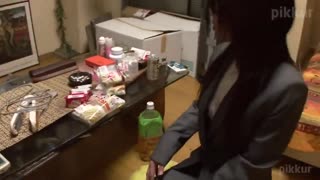 Llevando calor crudo a casa de Sakura con su amiga