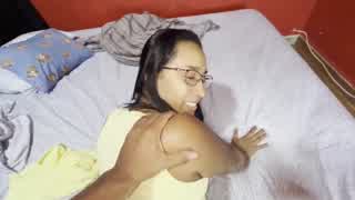 Mature Latina tempts guy to ditch sex doll for her tight pussy pounding and creampie. English subtitles with Tantaly doll