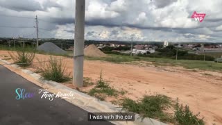 Wir ficken auf der Straße Autos rasen vorbei tiefe Creampie 💦😈