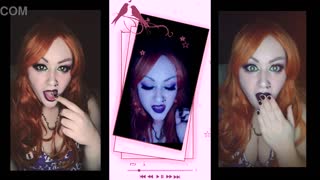 Goddess Lana guides you through a steamy CEI session with seductive charm