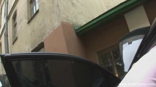 Stunning blonde babe hints at intense backdoor action