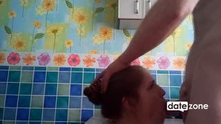 datezone - amateur canon donne fellation chaude en cuisine