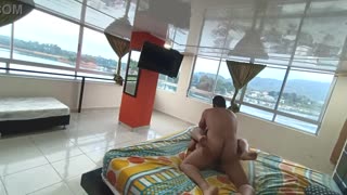 Wild Hotel Trip With Boss' Wife Ends With Creampie Explosion