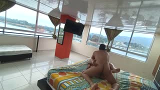 Wild Hotel Trip With Boss' Wife Ends With Creampie Explosion