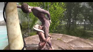 mysterious jungle chains unfold in second life