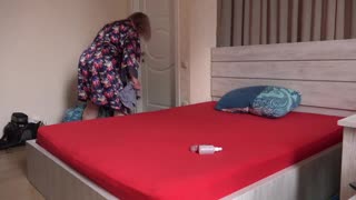 big ass mature milf left bathroom door open on purpose 😏 why busty babe walks without panties or bra under bathrobe? pawg anal shower voyeur bbw amateur peeping 👀🍑