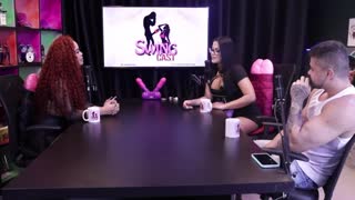 Her Tense Threesome Emotions With Transsexual Build To Explosive Orgasm - Emy Tatuada