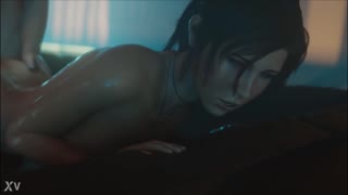 Lara Croft gets anal and a big creampie in 3d