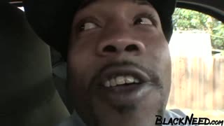 amateur ebony with big booty takes rough bbc deepthroat and anal pounding