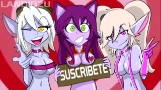 Yordles are having fun in the glory hole by Landidzu! 😏