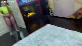 Första casting där amatör Anete Jordan förbluffar med kurvig kropp i LW016