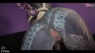 Latex Tattoo Anal Fist Training With Big Squirt And Gape