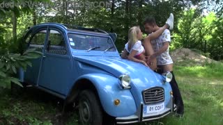 hey, those hikers can't stop fucking deep in the forest