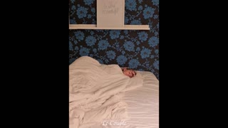 husband surprises sleeping wife with hard morning dick - homemade amateur action