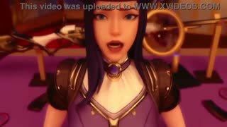 Verken wilde fantasieën in Hentai 3D Caitlyn-scènes