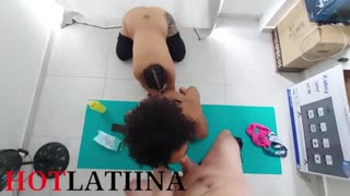 Threesome Interracial dengan Teman Pacar, Adegan Fuck Panas