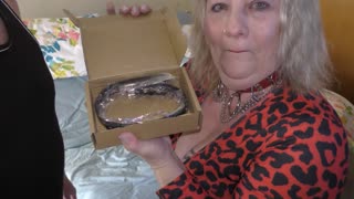 Fuck! Master rams trashy sub milf from behind as courier calls at the door