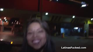 Pickup casual în parcare dezlănțuie latina slut hardcore