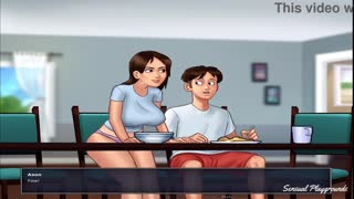 Kesäajan saaga - täyteläinen PAWG BBW villissä kolmessa