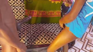 Rubel pounds Bengali virgin Popy's perfect ass with black cock roughly