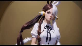 ai generated uta from one piece animation